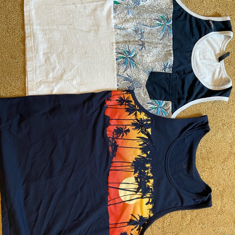 2 Mens Tank Tops SOLD